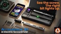 World's First AI Electric Screwdriver With Eyes And Brain