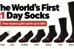 HercSocks V5.0 - The World's First 21 Day Socks
